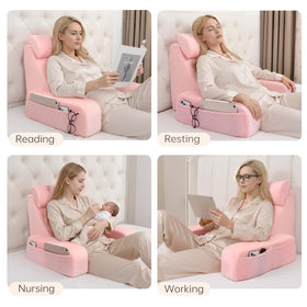 ENITYA post-surgery relaxation aid, supportive backrest for calm reclining
