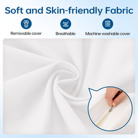 ENITYA universal fit works with Twin XL, Full XL, Queen, and King.