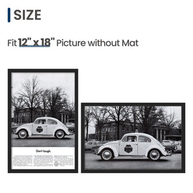 ENJOYBASICS plastic frame with HD cover keeps posters safe