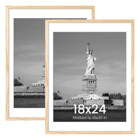 ENJOYBASICS 18x24 frame front view for stylish wall gallery displays.