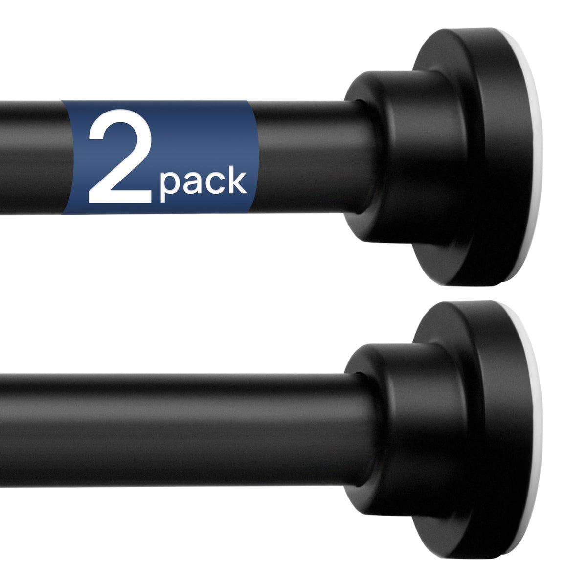 ENJOYBASICS 2-pack adjustable rods extend 32–78 inches for flexible room setups.