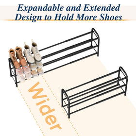 ENJOYBASICS adjustable width design fits small spaces from entryways to corners