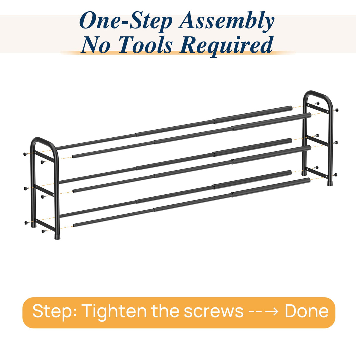 ENJOYBASICS versatile storage for shoes and accessories beyond simply a rack