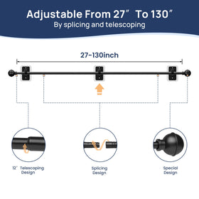 ENJOYBASICS adhesive brackets hold light curtains on smooth surfaces