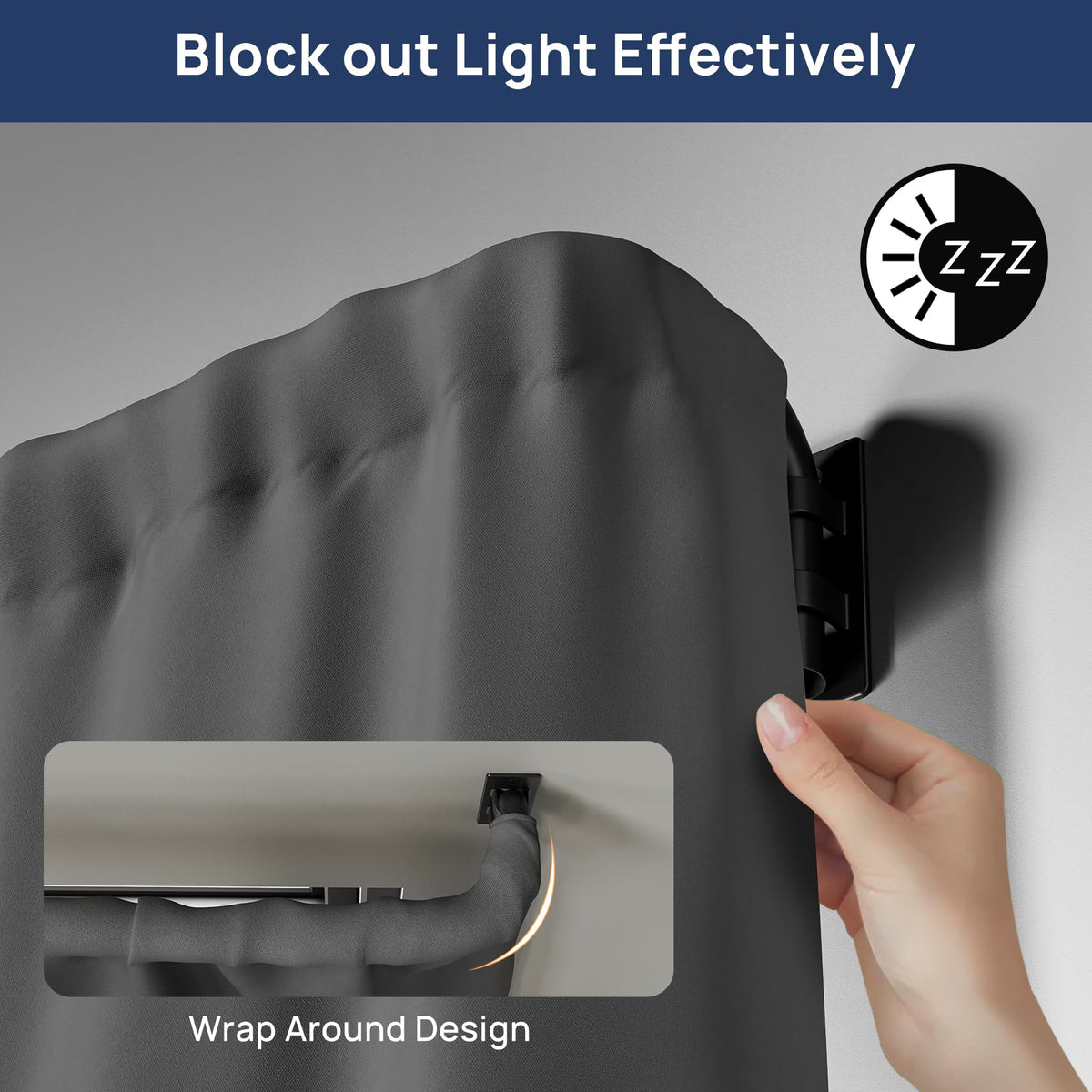 ENJOYBASICS matte black finish adds a modern, versatile look