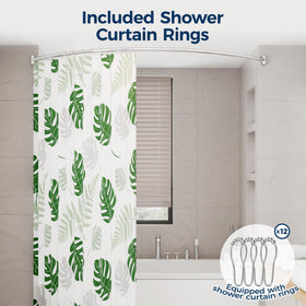 ENJOYBASICS rotating brackets enable versatile angles for showers.