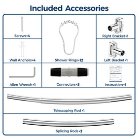 ENJOYBASICS aluminum-ABS hardware resists rust in busy bathrooms.