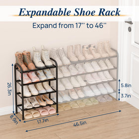 ENJOYBASICS durable metal frame with black finish adds modern durability to any room.