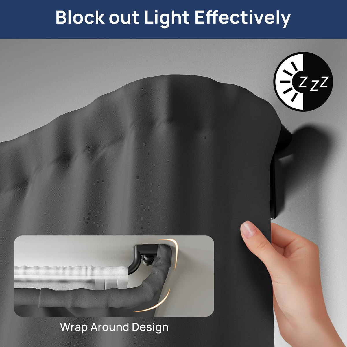 ENJOYBASICS hidden-installation-base keeps mounting discreet and protects the interior look.