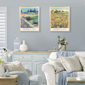 Two-pack ENJOYBASICS gold frames packaged together for easy setup