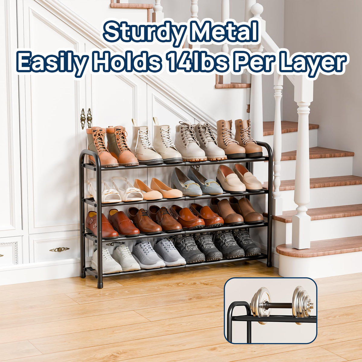 ENJOYBASICS versatile storage for shoes and other items in any room