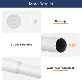 ENJOYBASICS waterproof stainless steel construction resists humidity.