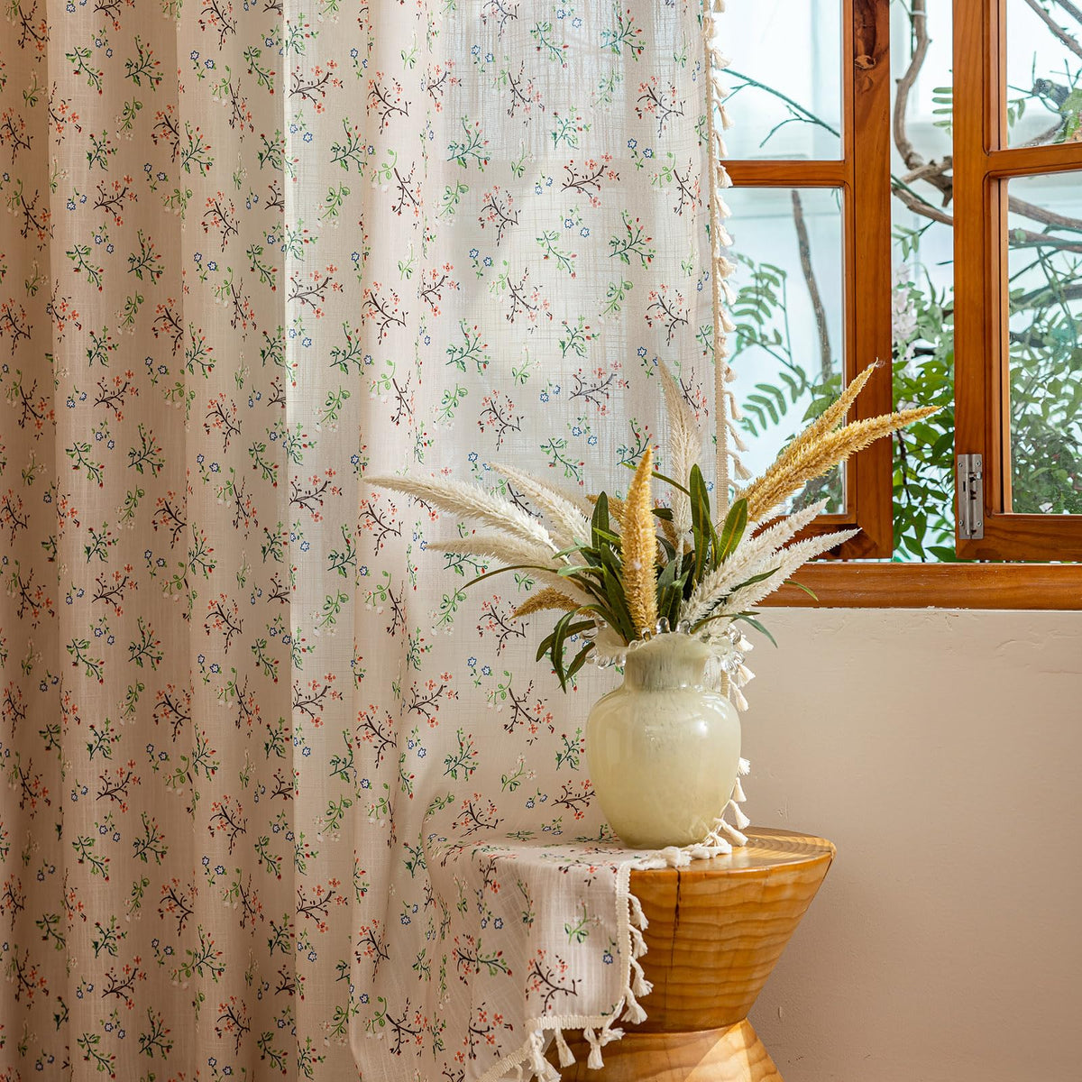 EnjoyBridal two-panel curtain set displayed for cohesive styling