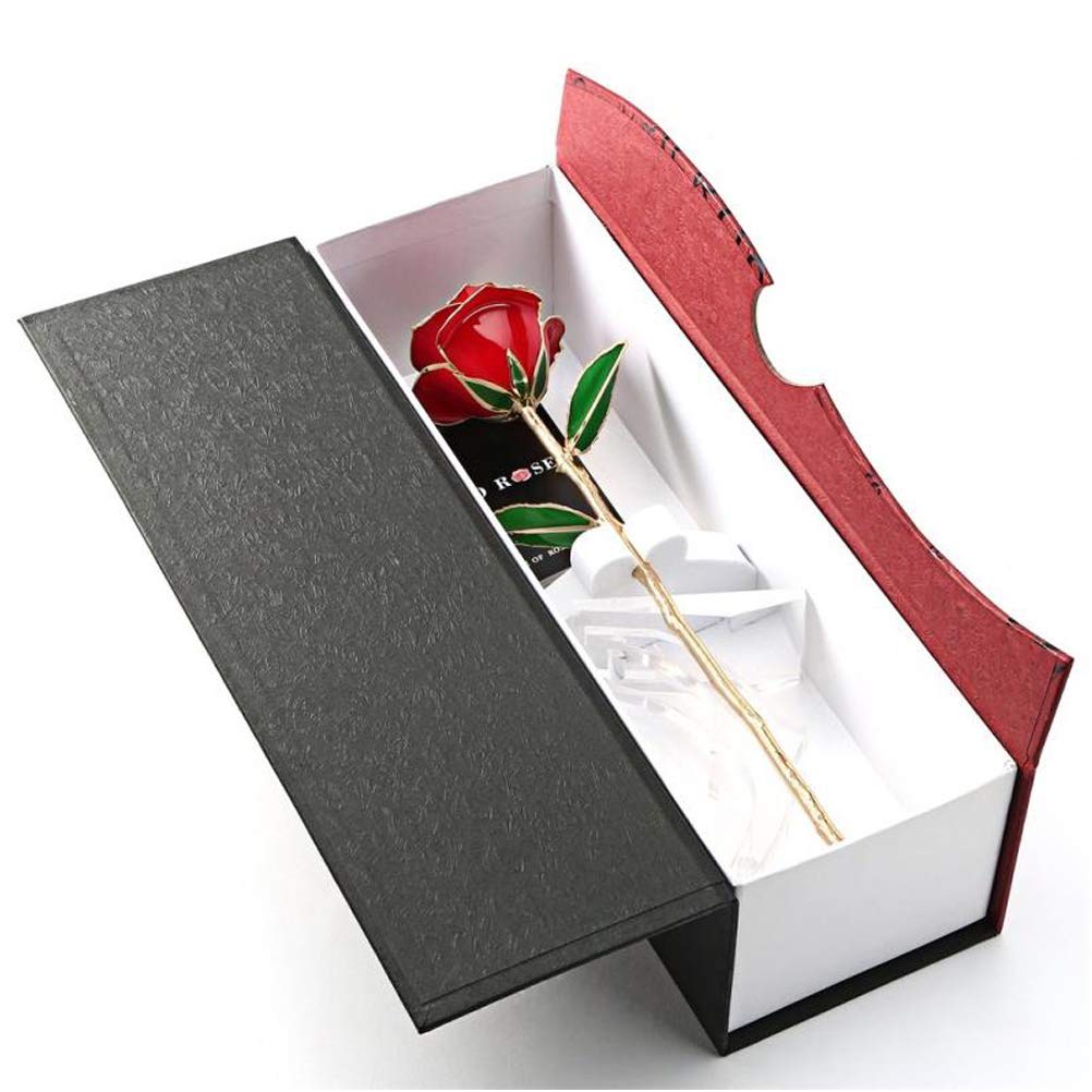 ENJOYPRO Gold Rose Packaging ensures safe transit with stylish presentation