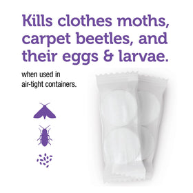 Enoz lavender-moth-ball-packet ideal for long-term seasonal storage.