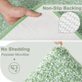 Enqinar machine washable rug stays soft after multiple washes.
