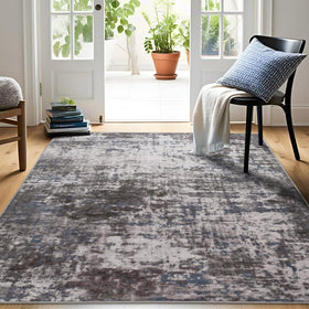 Enqinar modern abstract 3x5 rug machine washable for easy cleaning