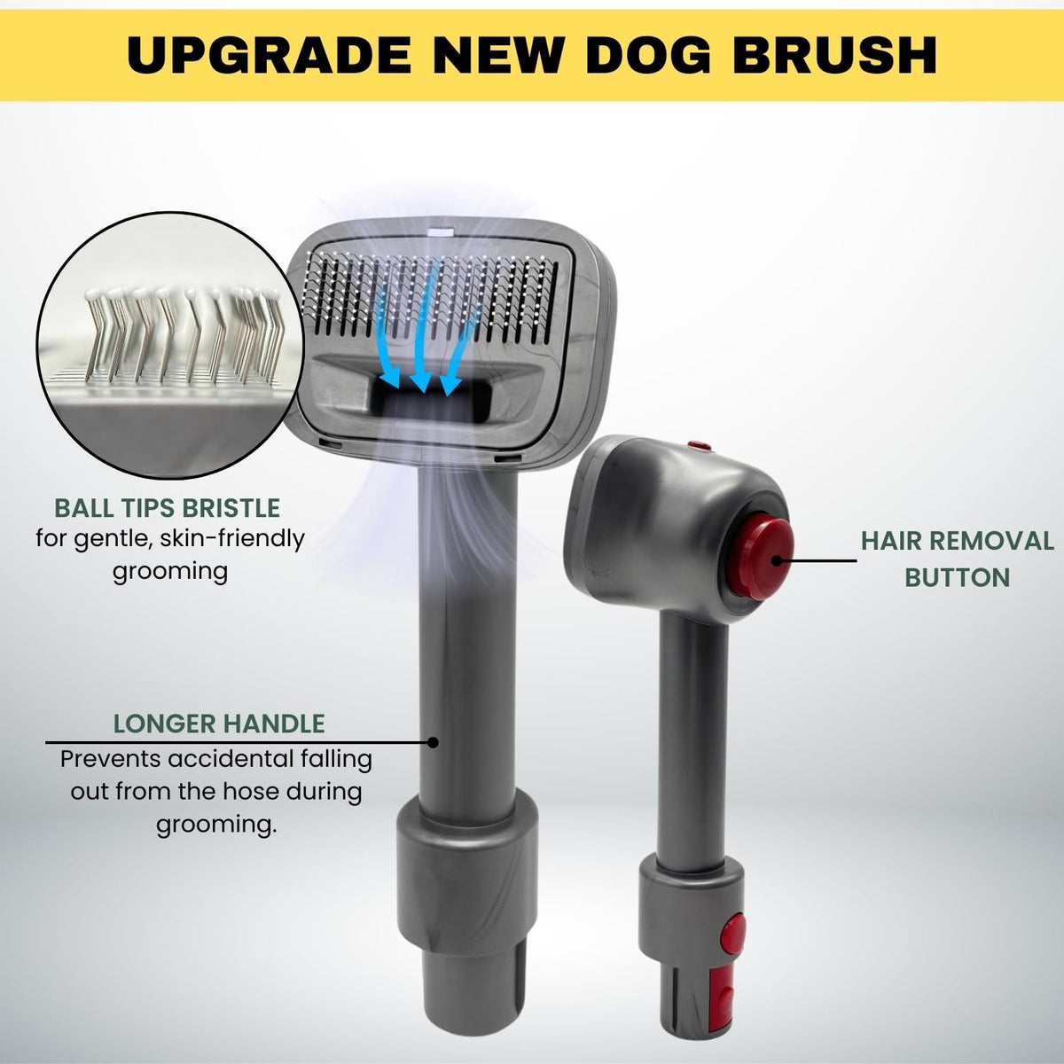 ENUKYCOM Stanley vac 4-6 gallon attachment supports pet fur cleanup