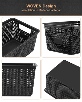EOENVIVS decorative baskets add a natural, stylish touch to home decor