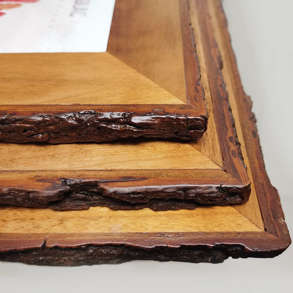 Eosglac wall-display rustic frame perfect for living room memories.