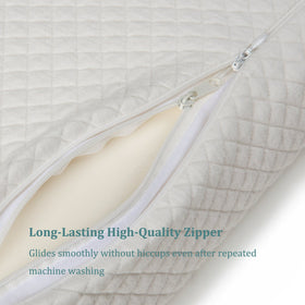 EPABO hypoallergenic pillowcase offers silky softness and skin-friendly feel.