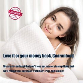 EPABO contour memory foam pillow fabric closeup emphasizing breathable cover for cool nights