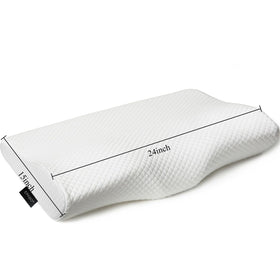 EPABO contour memory foam pillow packaging and included pillowcase adds value