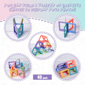 Epakh colorful mini photo frames for dorm decor