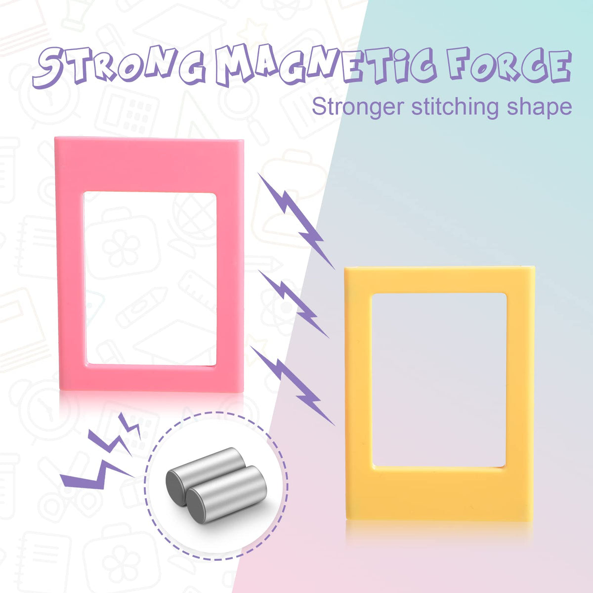 Epakh Polaroid Mini compatible frame for desk and fridge