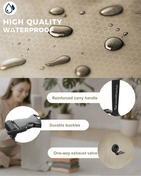 EPEDAL24 foldable design folds flat for easy packing and space savings.