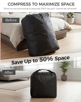 EPEDAL24 waterproof nylon bag protects dirty clothes from leaks during transit.