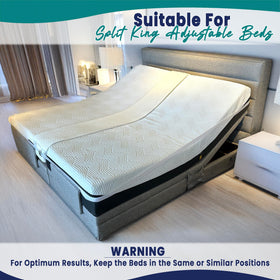 EPHEDORA adjustable-bed compatibility for two beds in similar positions
