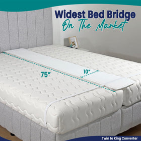 EPHEDORA gap filler bed bridge smoothly conceals mattress transition