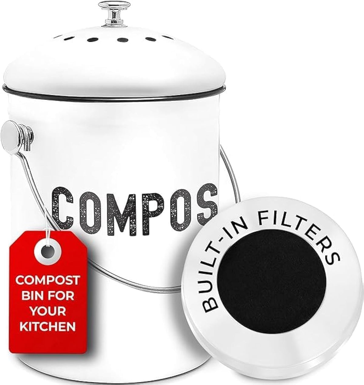 EPICA stainless-steel body resists rust for durability