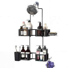 Epicano tool-free installation over the shower arm no drilling required