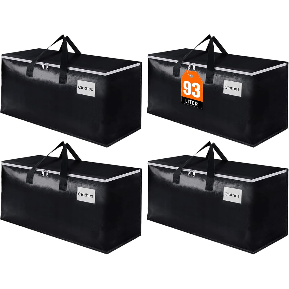 EpicTotes 93L bag open top showing easy filling and access.