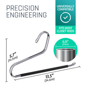 ERA Accents pants hanger highlighting durable metal construction