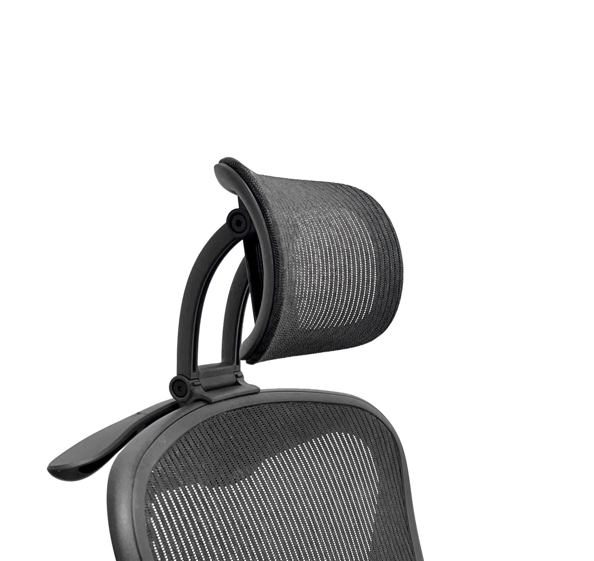 Close-up of neck padding on ERGOKING headrest for comfortable contact.