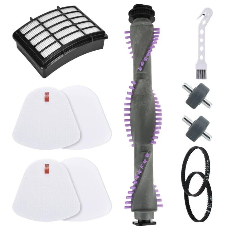 Erinice brush roller for Shark Navigator NV350 enhances suction and debris pickup