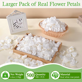 Biodegradable Eslibin rose petals for eco-friendly decor