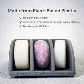 Essence & Abode dry storage system keeps bars upright and easy to grab.