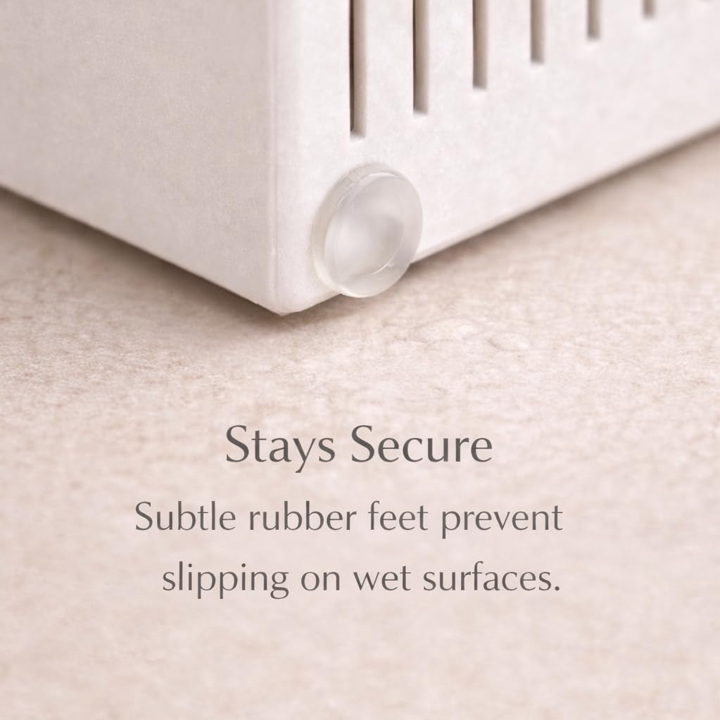 Plant-based PLA construction offers a cleaner alternative with no harsh smell.