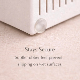 Plant-based PLA construction offers a cleaner alternative with no harsh smell.