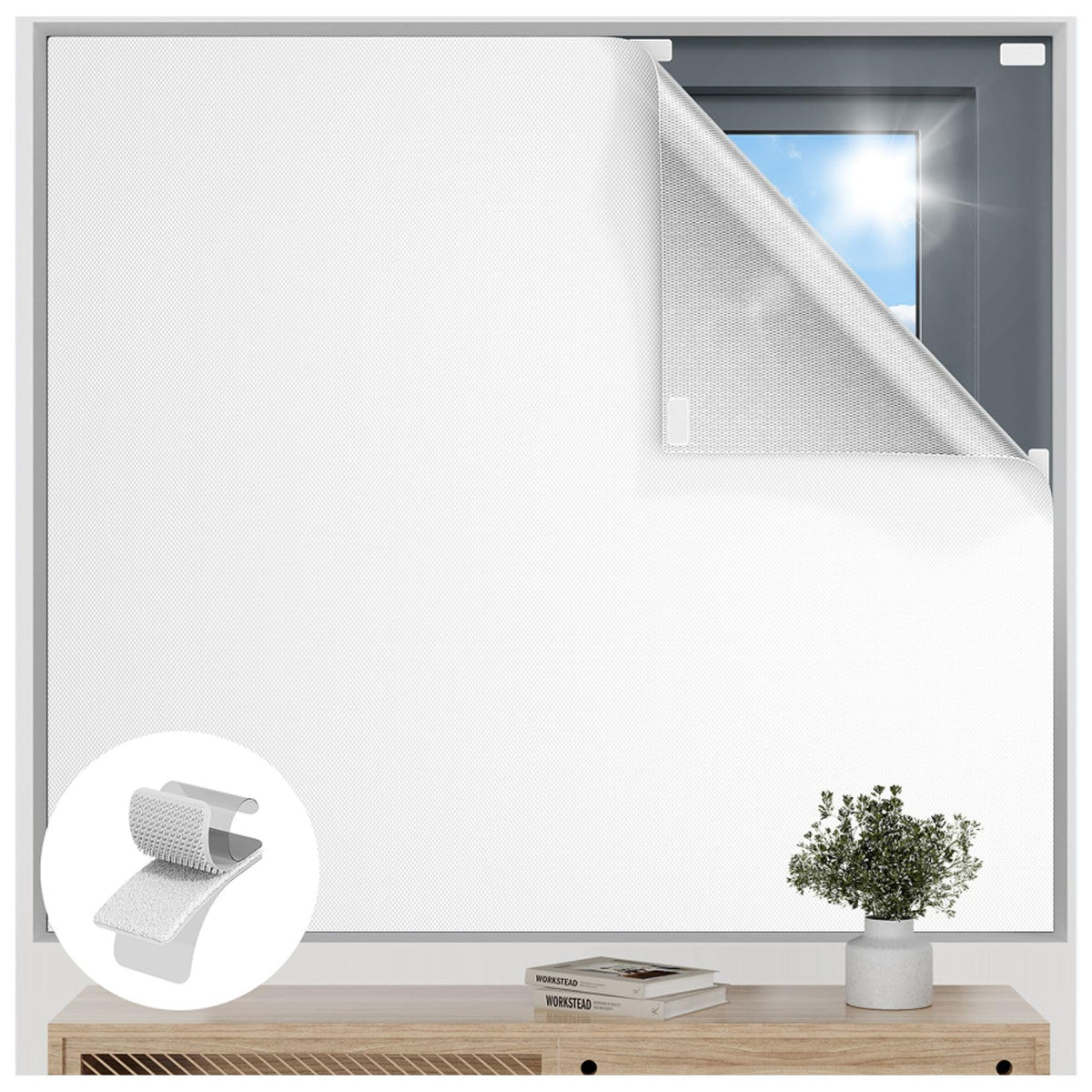 Esteh blackout curtains for bedroom 36x57 block light for undisturbed sleep