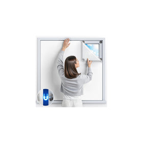 Esteh magnetic blackout window cover blocks light for deep sleep.
