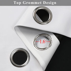 Estelar Textiler curtains with 8 rust-free grommets for easy hanging and durability.