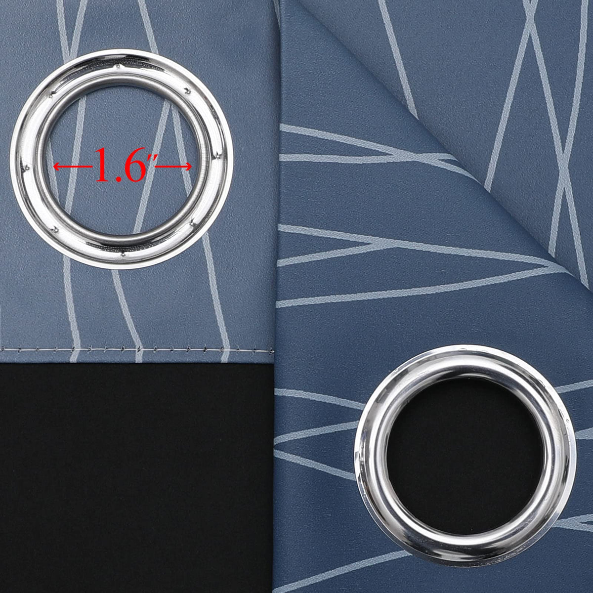 Machine-washable curtain care for easy maintenance and lasting softness.