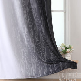 Estelar Textiler Ombre curtains thermal insulation layer for temperature balance