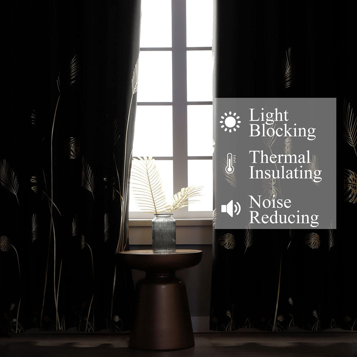 Thermal insulation multiweave feature of Estelar Textiler curtains