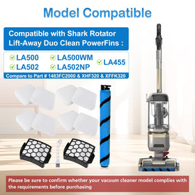 Estelife Shark Lift-Away PowerFins LA500 brush roller targets hair tangles.